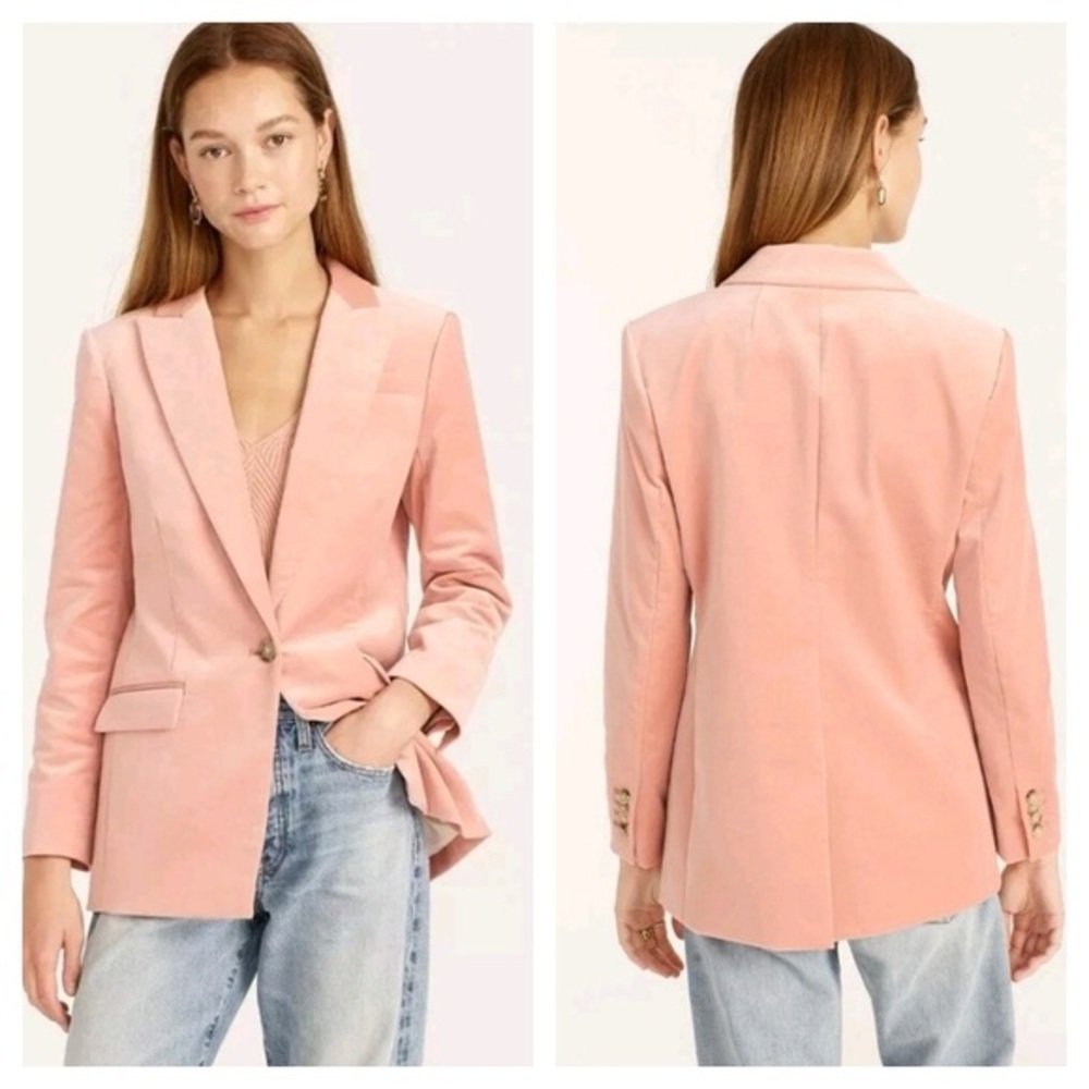 J crew Blazer Jacket velvet